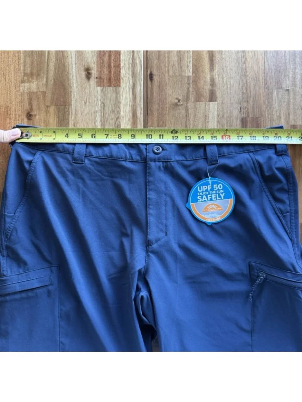 Columbia PFG Deep Waves‎ Convertible Pants Mens 40X34 Navy Blue SPF Gorpcore NWT